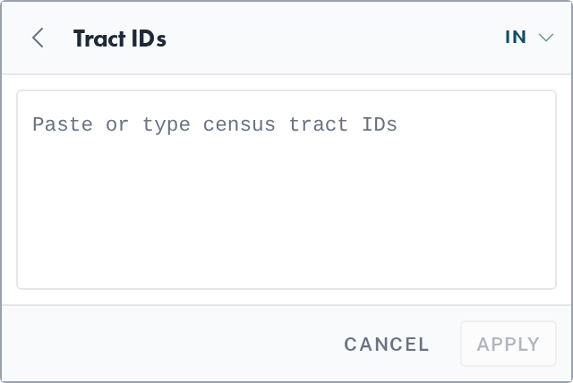 Additional query options